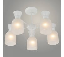 Люстра Светиль 07394/5 WT белый 5x40W E14 d530 h330, 24 988384110