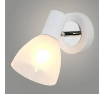 Бра Светиль 74530/1W CR+WT хром/белый 1x40W E14 h170, 24 988386340