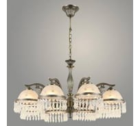 Люстра Светиль 20218/8 AB бронза 8x40W E27 d700 h690 crst, 24 988386355