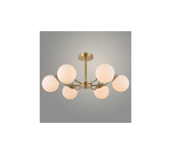 Люстра Светиль 74534/6 BR латунь 6x40W E27 d650 h280, 24 988386317 1