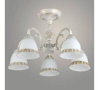 Люстра Светиль 74331/5 WH+GD белый/золото 5x60W E27 d540 h330, 24 988386346