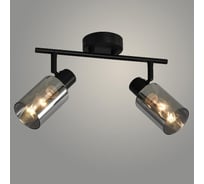 Спот Светиль 23810/2 BK черный 2x40W E14 h130, 24 988386561
