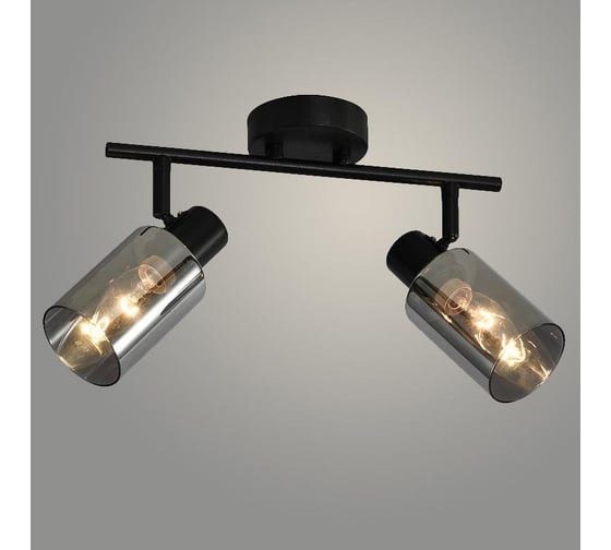 Спот Светиль 23810/2 BK черный 2x40W E14 h130, 24 988386561 1