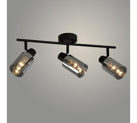 Спот Светиль 23810/3 BK черный 3x40W E14 h130, 24 988386562 1