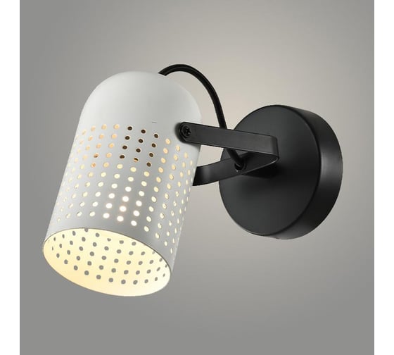 Спот Светиль 23960/1 BK+WH черный/белый 1x40W E27 h135, 24 988386568 1