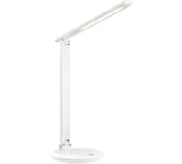 Лампа настольная светодиодная SVih с беспроводной зарядкой для телефона, белая 8Вт 330Лм HC-A923W