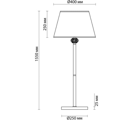 Торшер LUMION E14 1х40W MATILDA 4430_1F