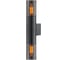 Бра General Lighting Systems Эйлайт GWL-2E14-M-IP20 под 2 лампы E14, черный, дымчатый 662809 1