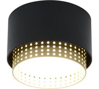 Спот под лампу GX53 General Lighting Systems Матрикс GWL-GX53-M-IP20 черный золотой 662673