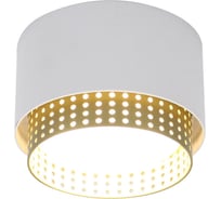 Спот под лампу GX53 General Lighting Systems Матрикс GWL-GX53-M-IP20 белый золотой 662674