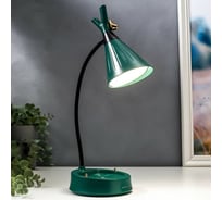 Настольная лампа RISALUX с диммером 162991GR LED 4Вт USB АКБ 3000-6000К зеленый 12,3х12,3х37 см 5448909
