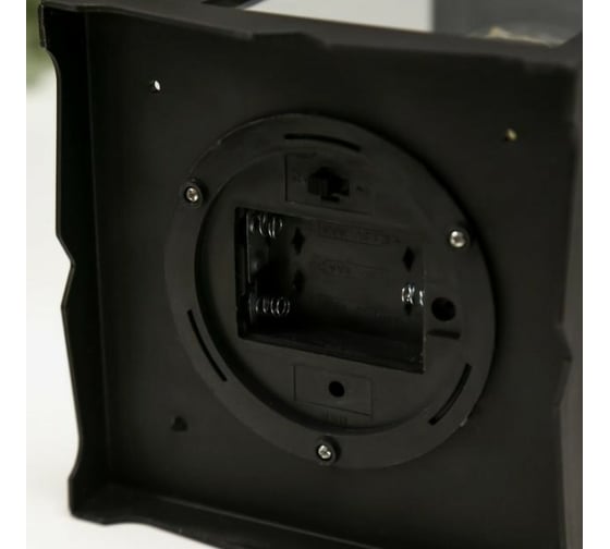 Ночник RISALUX "Декор" LED от батареек 3хААА черный 13х13х33 см 5247462