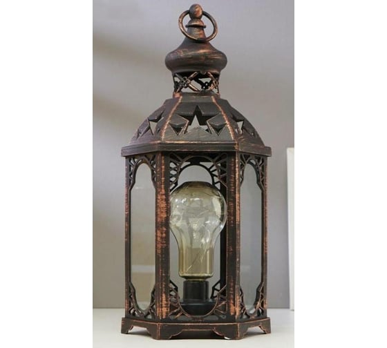 Ночник RISALUX "Восточный фонарь" LED 3хААА черный 16х18,5х41,5см 3505894