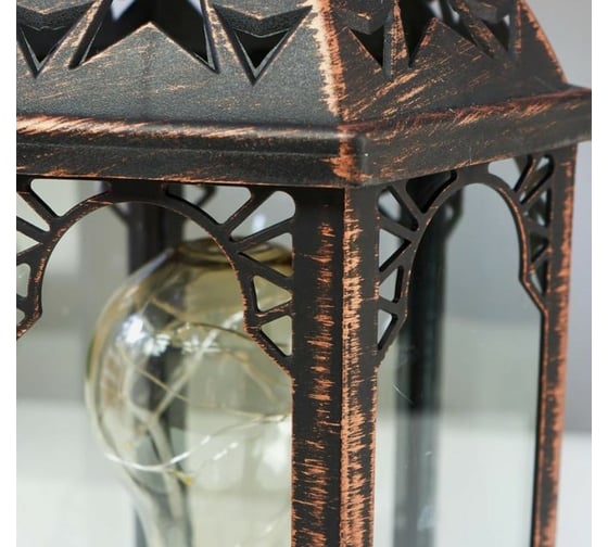 Ночник RISALUX "Восточный фонарь" LED 3хААА черный 16х18,5х41,5см 3505894