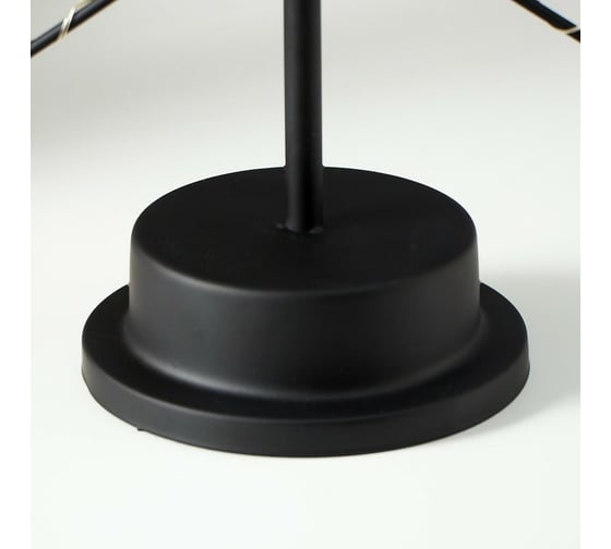 Ночник RISALUX "Звезда" LED от батареек 3хАА черный 10х22х28,5 см 5138447