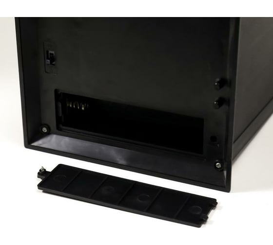 Ночник RISALUX "Камин" LED черный 16х14х26 см 5392146