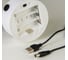 Ночник RISALUX "Лист" LED USB белый 10х19х28 см 5060133 5