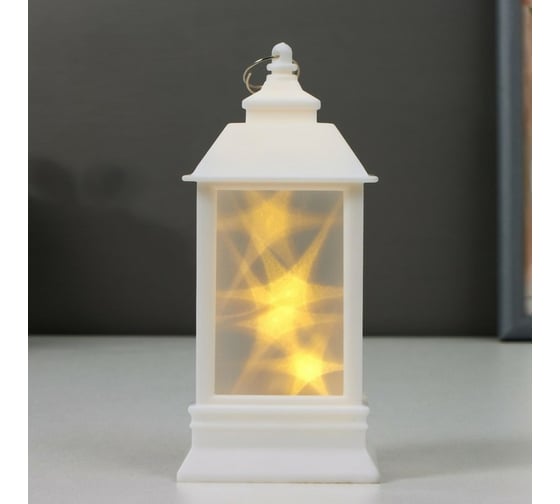 Ночник RISALUX "Мерцание звезд" LED от батареек 3хLR44 белый 6х6х13,5 см 5383687