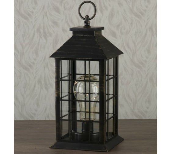 Ночник RISALUX "Старинный фонарь" LED 3хААА 14,3х14,3х32см 3505893