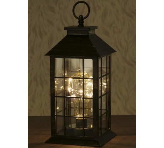 Ночник RISALUX "Старинный фонарь" LED 3хААА 14,3х14,3х32см 3505893