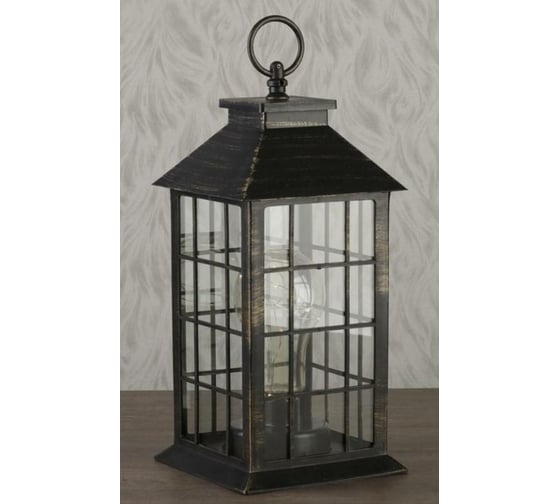 Ночник RISALUX "Старинный фонарь" LED 3хААА 14,3х14,3х32см 3505893