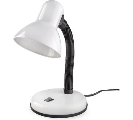 Настольный светильник Включай на основание DL-1- 60W-E27, белый 1183161