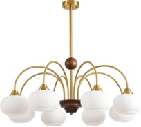 Люстра потолочная LUMION E27 8*60W LARINA 8323/8C