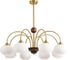 Люстра потолочная LUMION E27 8*60W LARINA 8323/8C 1
