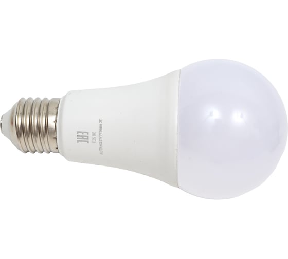 Лампа Включай 20W E27 A65 4000K 220V LED PREMIUM А65-20W-E27-W ЛОН 1199106 1