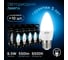 Лампа свеча Gauss 6.5W 550lm 6500К E27 LED 1/10/100 103102307 3