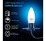 Лампа свеча Gauss 6.5W 550lm 6500К E27 LED 1/10/100 103102307 4