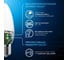Лампа свеча Gauss 6.5W 550lm 6500К E27 LED 1/10/100 103102307 7