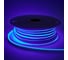 Светодиодная лента Alvar NEON 220В 9Вт синяя, 6х12мм, IP65, шаг резки - 10см 50м AL-N220B_50 1