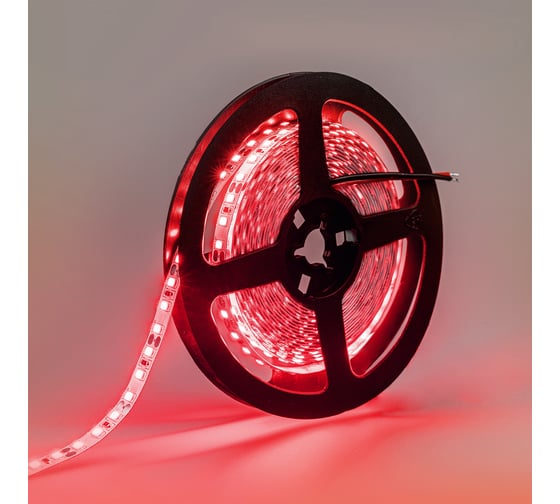 Светодиодная лента Alvar PREMIUM 12В 9.6Вт красная, IP20, 2835 120 LED AL-P1296R_5