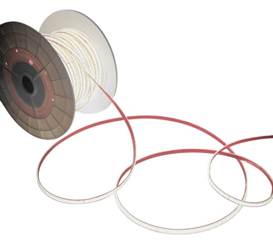 Светодиодная лента Alvar COB 220В 9Вт 4500К нейтральная, 10х5мм, IP65, шаг резки - 10см 50м AL-C2209N_50