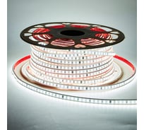 Светодиодная лента Alvar 220В 9.6Вт 6000К холодная, 9х5,5мм, IP65, шаг резки - 10см 50м AL-22096W_50