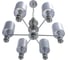 Люстра LUMION E14 6*40W ILMIRA 8338/6 5