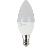 Набор 10 штук лампы ЭРА RED LINE LED B35-15W-827-E14 R светодиодные 15Вт свеча теплый белый свет E14 Б0070105