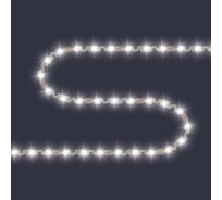 Светодиодная лента Apeyron 12В, 4,8Вт/м, smd2835, 60д/м, IP20, 400Лм/м, подложка S-типа 6мм, 5м 4000К / 00-146