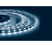 Светодиодная лента Apeyron 12В, 14,4Вт/м, smd5050, 60д/м, IP20, 700Лм/м, подложка, 10мм, 30м, холодный белый 00-529