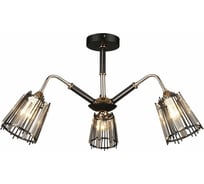 Потолочная люстра IMEX MD.4050-3-S BK+FGD