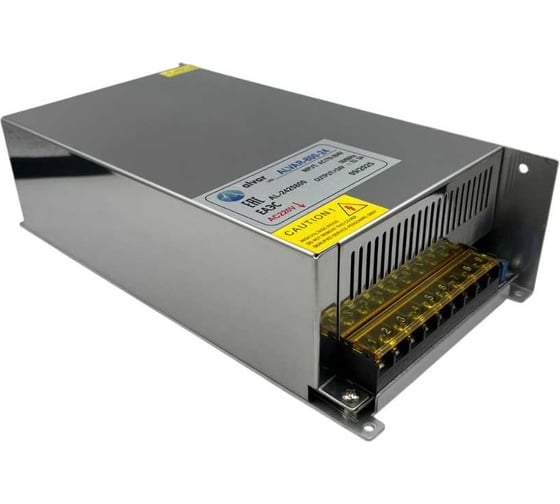 Блок питания Alvar 24В 800Вт IP20, с вентилятором AL-2420800