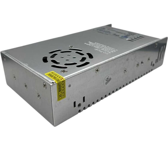 Блок питания Alvar 24В 600Вт IP20, с вентилятором AL-2420600