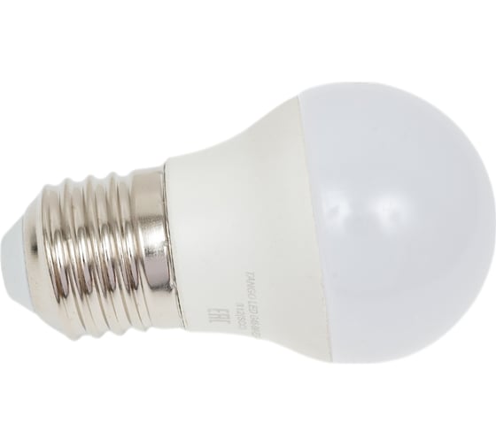 Лампа TANGO 9W E27 шарик 6500K 220V LED G45-9W-E27-WW НОВИНКА 1196923
