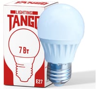 Лампа TANGO 7W E27 шарик 6500K 220V LED G45-7W-E27-WW НОВИНКА 1196921