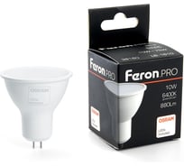 Светодиодная лампа FERON PRO LB-1610 MR16 G5.3 10W 6400K 38160