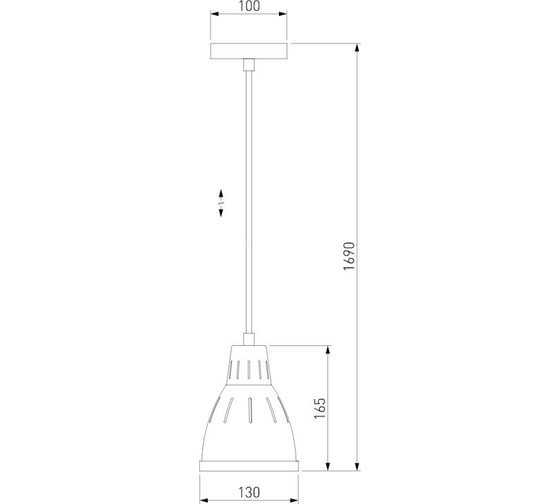 Подвесной светильник Eurosvet 50173 1 черный a044864