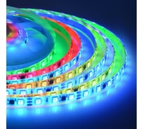 Светодиодная лента Apeyron 12В, 7,2Вт/м, smd5050, 30д/м, IP20, подложка, 10мм, 30м, rgb 00-533