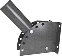 Кронштейн для уличного светильника с переменным углом Delta-Svet КРСТ на стену, тёмно-серый, 2 шт. montaz_03_KRSTх2