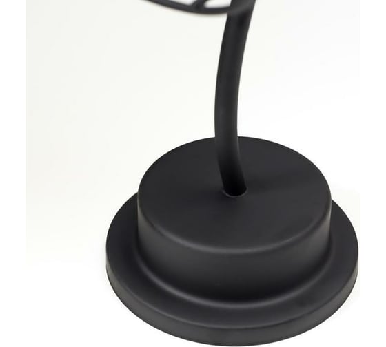 Ночник RISALUX лофт 16458/1BK LED от батареек 3хАА черный 12х10х30 см 5486689